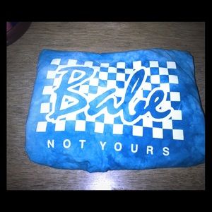 Long sleeve crop top